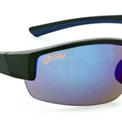 Optic Nerve Houston Astros Hot Corner Sunglasses, Black Frame & Mirrored Lenses