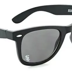 Optic Nerve Chicago White Sox Ribbie Sunglasses – Black Frame With Black Lenses