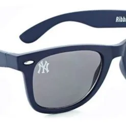 Optic Nerve New York Yankees Ribbie Sunglasses – Navy Blue Frame & Black Lenses