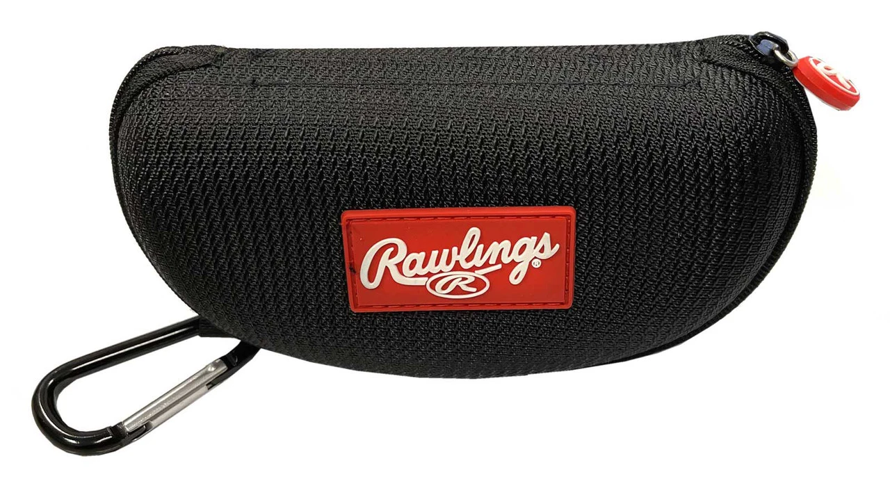 Rawlings Pro Preferred Unisex Adult Sport Sunglasses - Black Frames & Red Lenses - Image 2