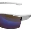 Rawlings LTS Youth Sport Sunglasses – White Frame With Purple Mirrored Lenses