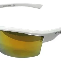 Rawlings LTS Youth Sport Sunglasses – White Frame With Orange Mirrored Lenses