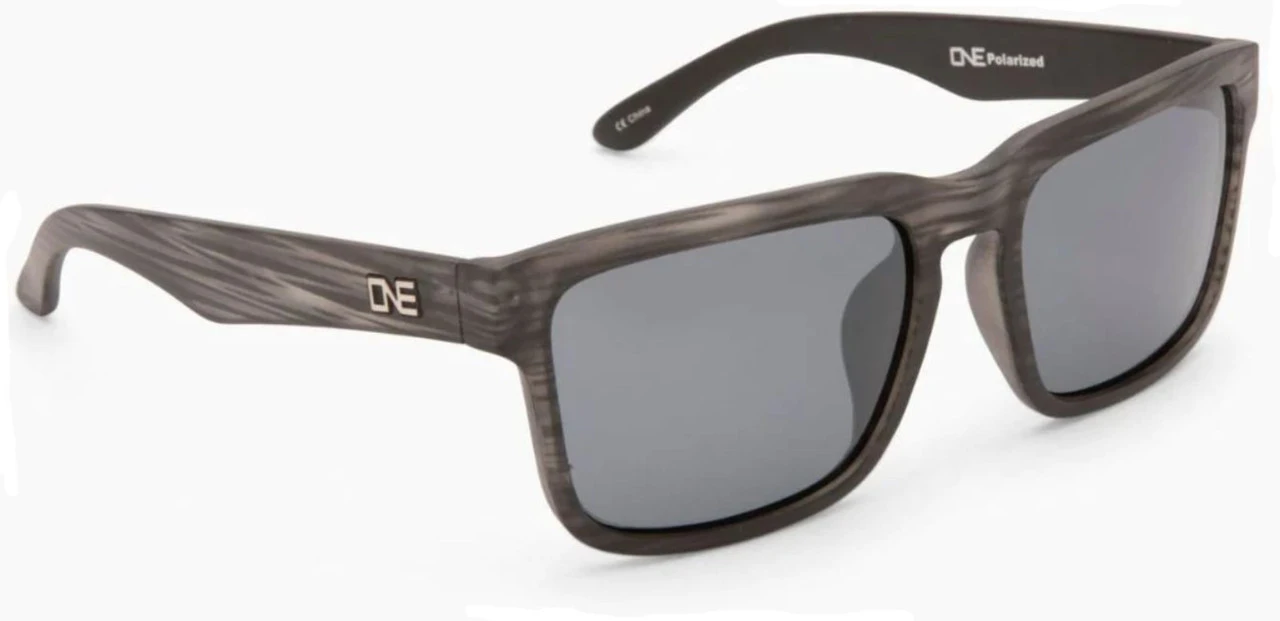ONE By Optic Nerve Mashup Polarized Sunglasses – Driftwood Grey Frame/Smoke Lens