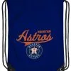 The Northwest MLB Houston Astros Team Spirit Back Sack Drawstring Sling Bag Texas TX