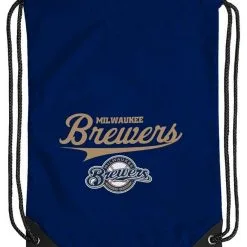 The Northwest MLB Milwaukee Brewers Team Spirit Back Sack Drawstring Sling Bag WI