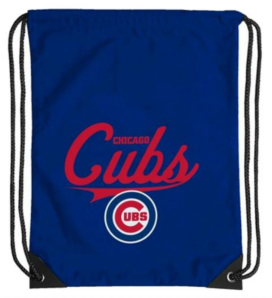The Northwest MLB Chicago Cubs Team Spirit Back Sack Drawstring Sling Bag Illinois