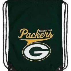 The Northwest NFL Green Bay Packers Team Spirit Back Sack Drawstring Sling Bag WI
