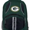 The Northwest NFL Green Bay Packers Captain Backpack NFL Fan Padded Back Mesh Sides