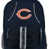 The Northwest NFL Chicago Bears Captain Backpack NFL Fan Padded Back Mesh Sides IL