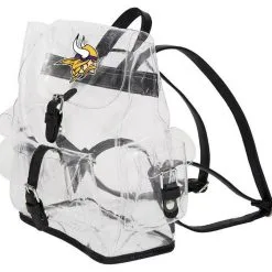 The Northwest NFL Minnesota Vikings Lucia Clear Backpack Stadium Event Approved MN