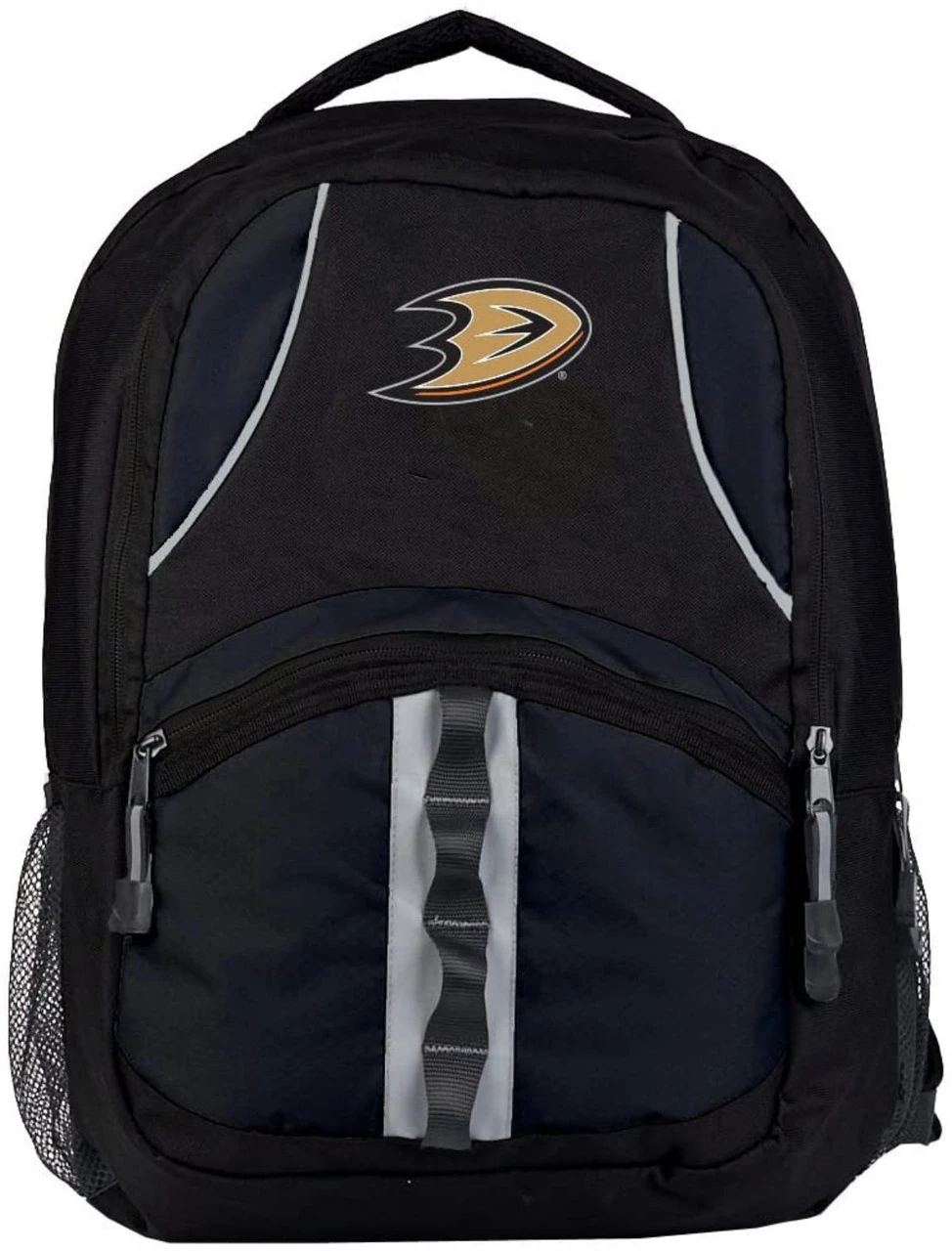 The Northwest NHL Anaheim Ducks Captain Backpack NHL Fan Padded Back Mesh Sides