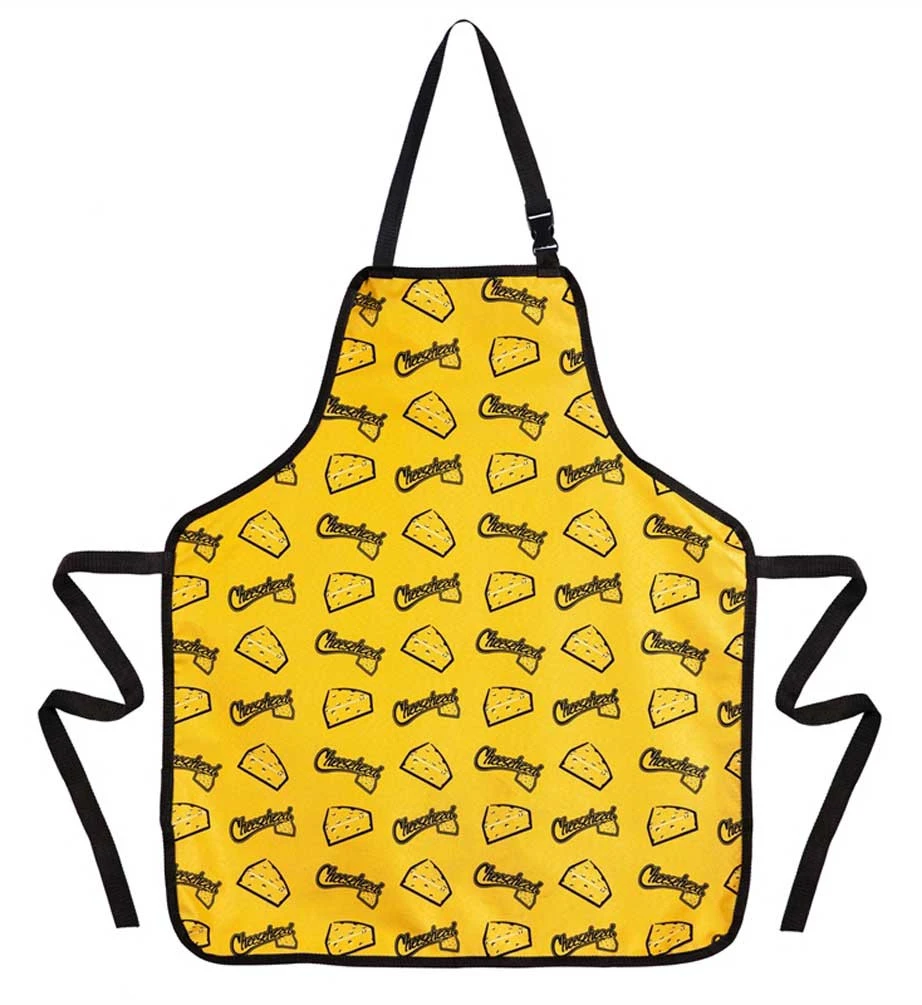 Original Cheesehead Reversible Grilling Apron W/ Blocker Fabric - Gold 4AP5070DS - Image 2