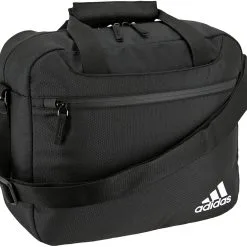 Adidas Unisex Stadium Messenger Bag Coaches Briefcase Black One Size