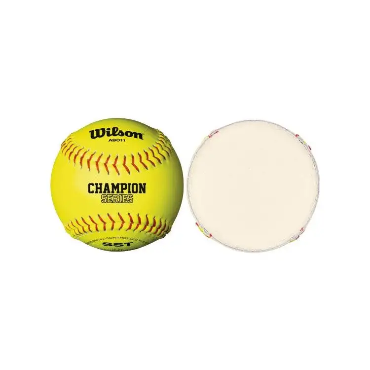 Wilson A9011 NFHS Polycore Softball - 12" Leather - Image 2