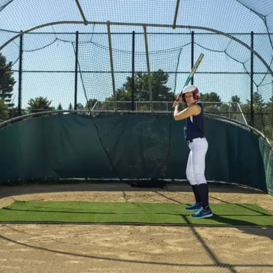 On Deck Sports On-Deck Sports Premium Softball Batting Mat 12' X 7' (Unlined)