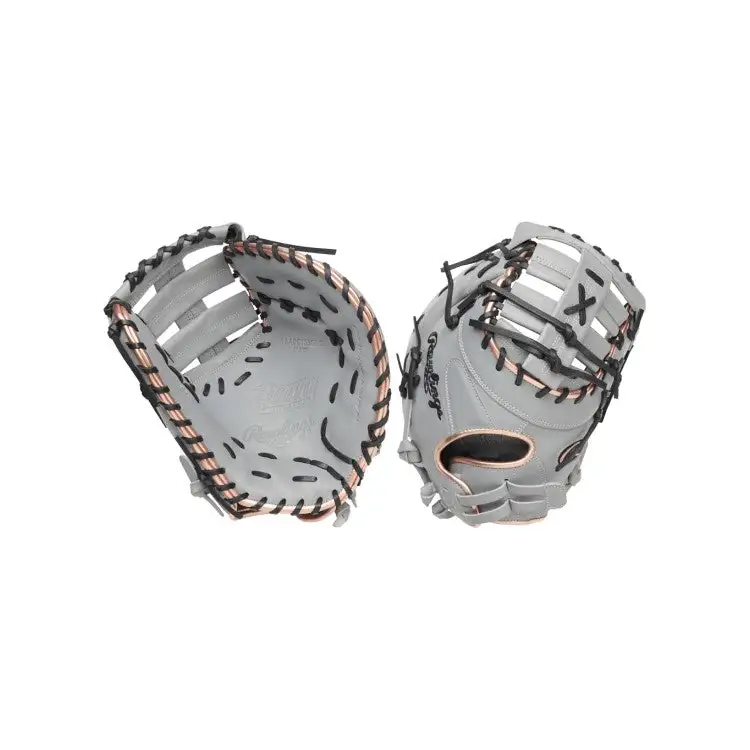 Rawlings Liberty Advanced Color Series 13" Fastpitch 1B Mitt - Grey/Rose Gold