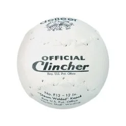 Rawlings DeBeer Official Clincher 12" Softball - Kapok Center F12