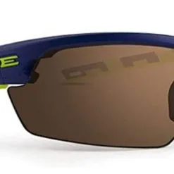 Epoch Eyewear Link Sport Sunglasses � Blue/Lime Green Frame & Brown Lenses