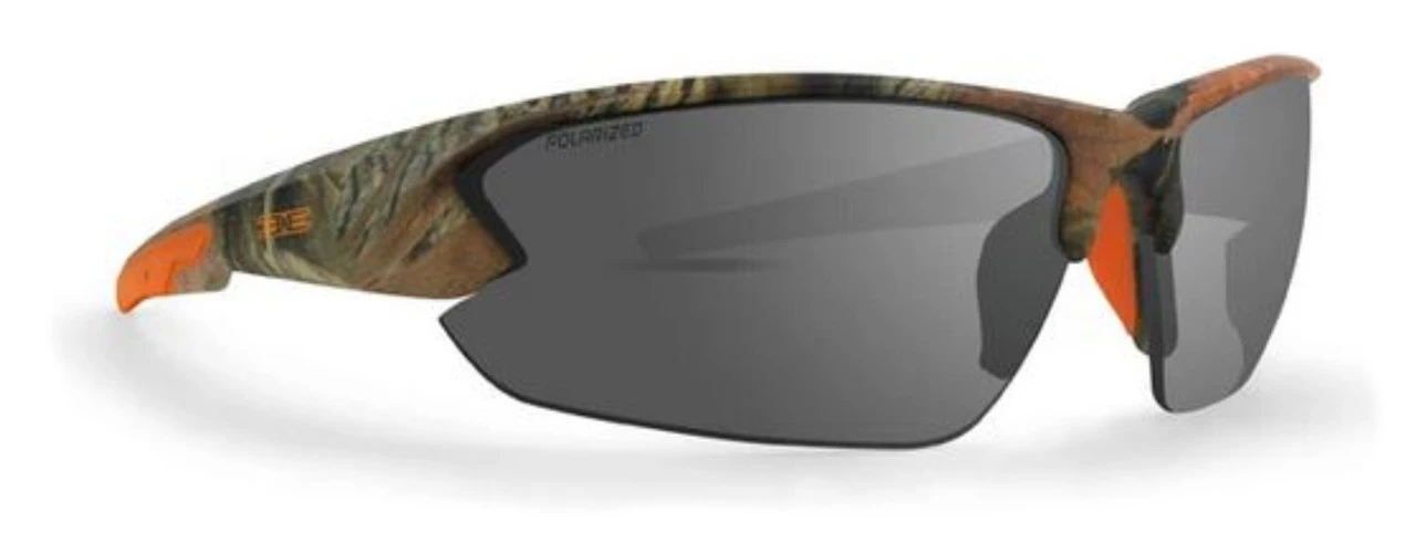 Epoch Eyewear Midway Sport Sunglasses � Camo Frame With Polarized Smoke Lenses