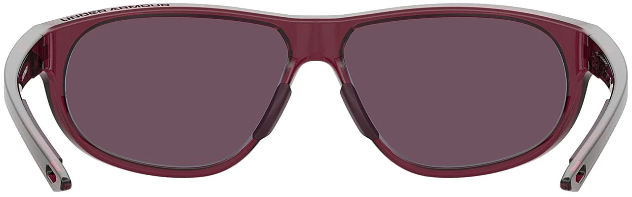 Under Armour Women's Intensity Oval Sunglasses - Maroon Frame/Rose Gold Mirror - Image 4
