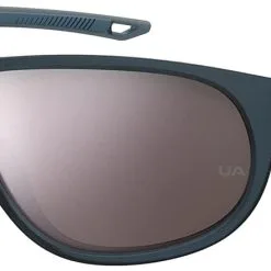 Under Armour Womens Intensity Oval Sunglasses, Blue Note Frame/Lilac Mirror Lens
