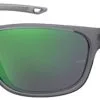 Under Armour Unisex Undeniable Oval Sunglasses � Matte Gray Frame/Green Lens