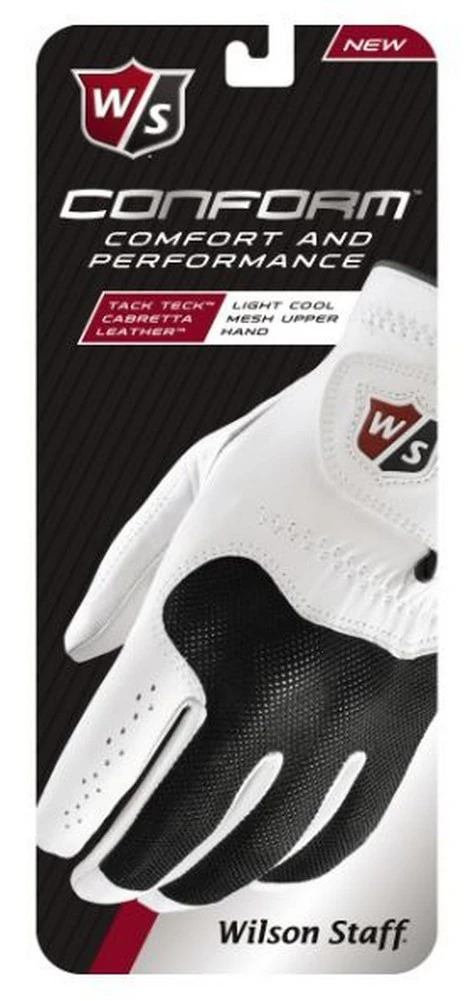 Wilson Staff Conform MLH Performance Golf Glove Right Hand Hit, Wear Left Hand - Image 3