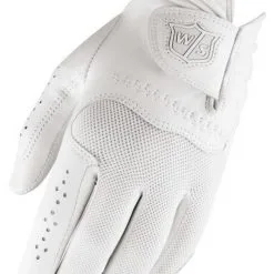 Wilson Staff Women's Conform Golfing Glove Golf Tack Teck Mesh Wear On Left Hand